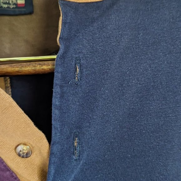 Men's Long Sleeve Polo - New River - Picture 5 of 7